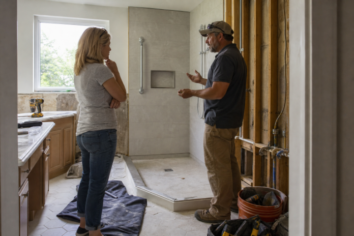 Safer, Easier-To-Clean Bathroom
